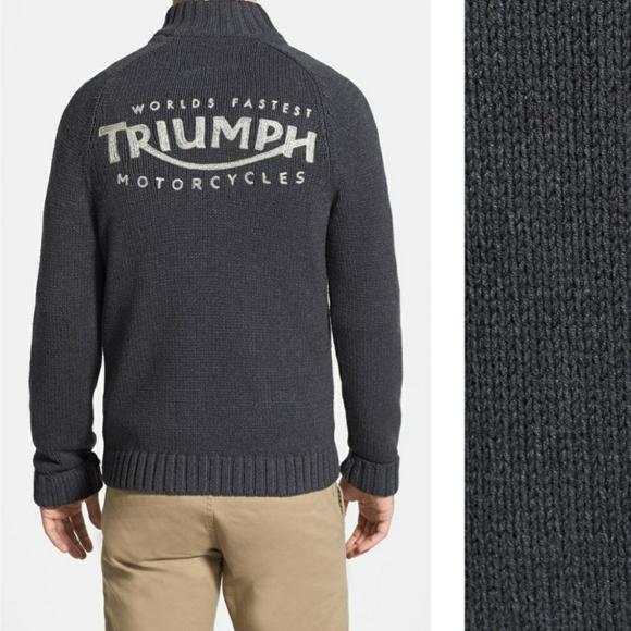 Lucky Brand Other - Lucky Brand Triumph zipper sweater